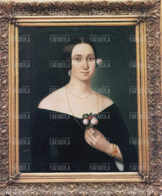 Ritratto di Giuseppina Strepponi di K. Gyurkovich, Mostra Giuseppe Verdi: l'uomo, l'opera, il mito, Milano, 2000