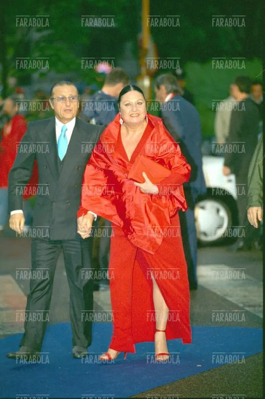 Tony Renis con la moglie Elettra Morini, Telegatti, Milano, 2001