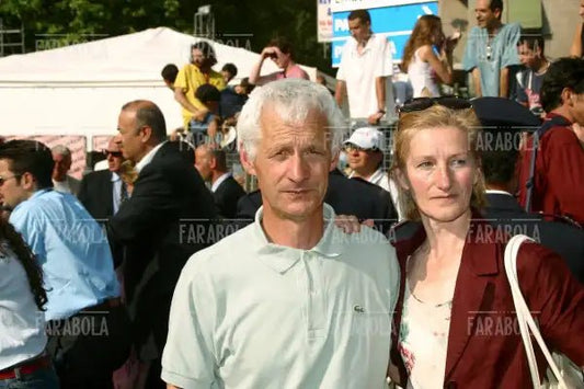 I genitori di Paolo Savoldelli, Giro d'Italia, Milano, 2002