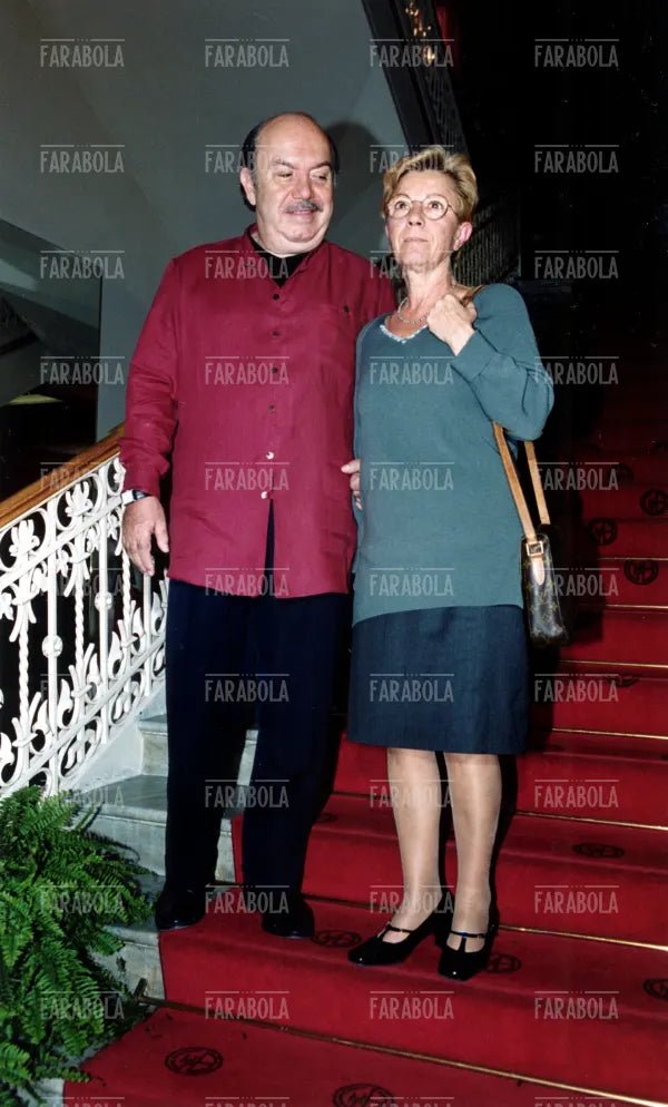 Lino Banfi e la moglie Lucia, Premio Saint-Vincent per la Fiction, 2002