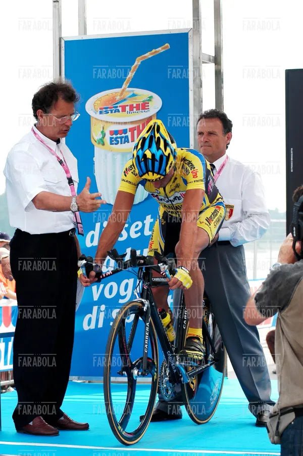 Roberto Conti, cronometro all'Idroscalo, Giro d'Italia, Milano, 2003