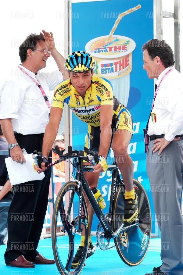 Roberto Conti, cronometro all'Idroscalo, Giro d'Italia, Milano, 2003