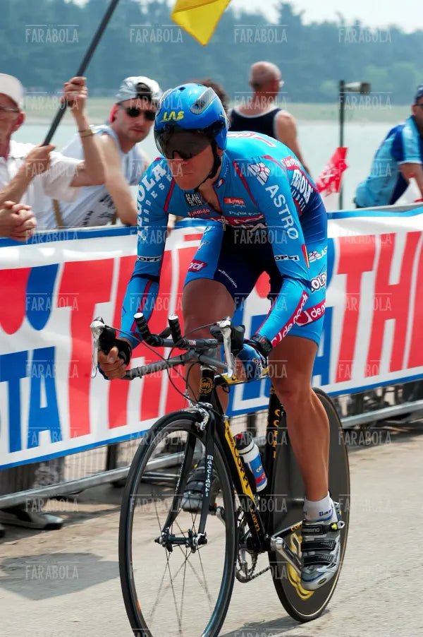 Michele Gobbi, cronometro all'Idroscalo, Giro d'Italia, Milano, 2003