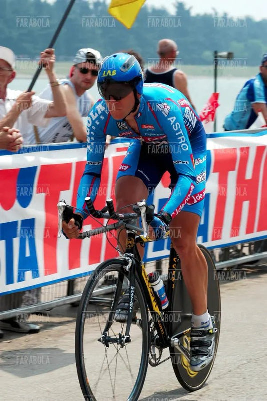 Michele Gobbi, cronometro all'Idroscalo, Giro d'Italia, Milano, 2003
