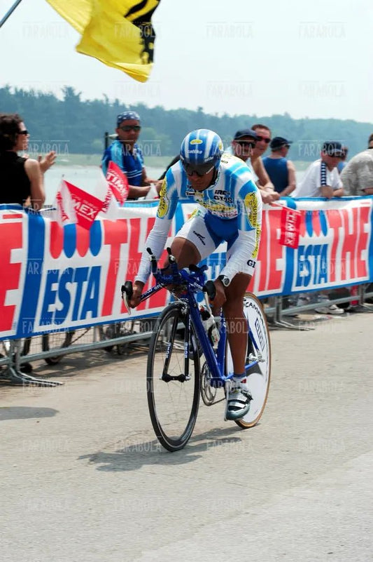 Héctor Mesa, cronometro all'Idroscalo, Giro d'Italia, Milano, 2003