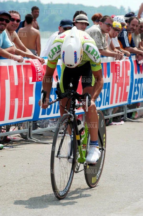 Gianluca Tonetti, cronometro all'Idroscalo, Giro d'Italia, Milano, 2003