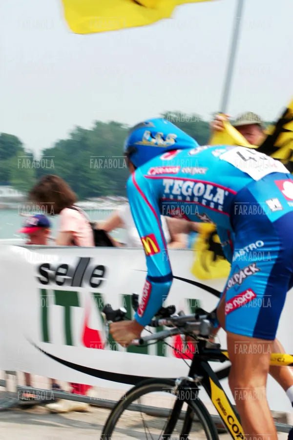 Leonardo Giordani, cronometro all'Idroscalo, Giro d'Italia, Milano, 2003
