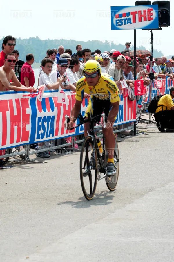 Fabiano Fontanelli, cronometro all'Idroscalo, Giro d'Italia, Milano, 2003