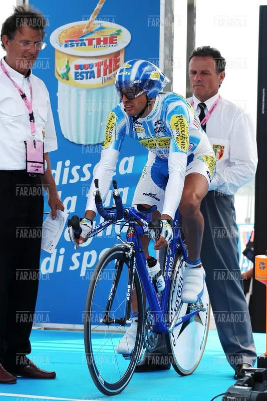 Fortunato Baliani, cronometro all'Idroscalo, Giro d'Italia, Milano, 2003
