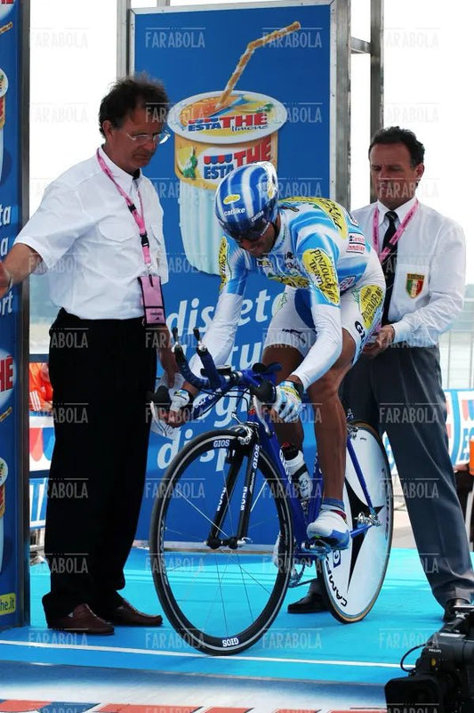Fortunato Baliani, cronometro all'Idroscalo, Giro d'Italia, Milano, 2003