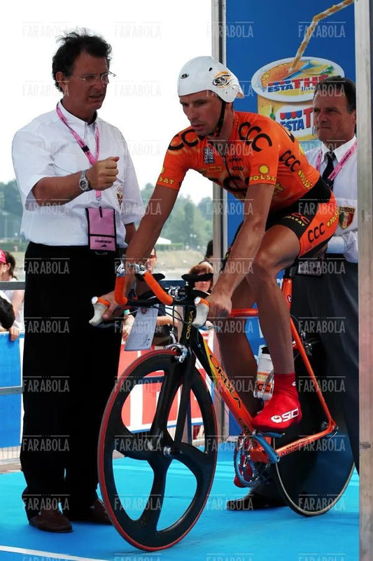 Piotr Chmielewski, cronometro all'Idroscalo, Giro d'Italia, Milano, 2003