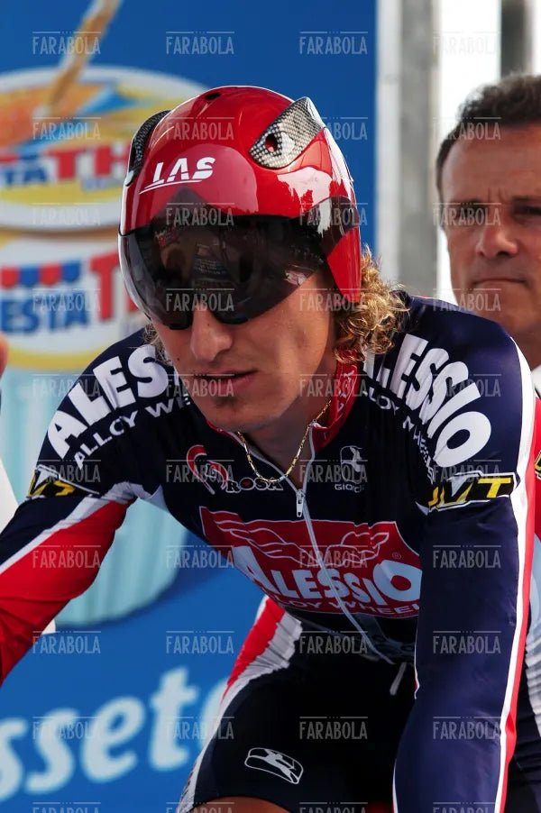 Franco Pellizotti, cronometro all'Idroscalo, Giro d'Italia, Milano, 2003
