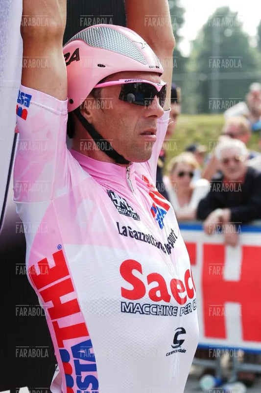 Gilberto Simoni vincitore del Giro d'Italia, cronometro all'Idroscalo, Milano, 2003