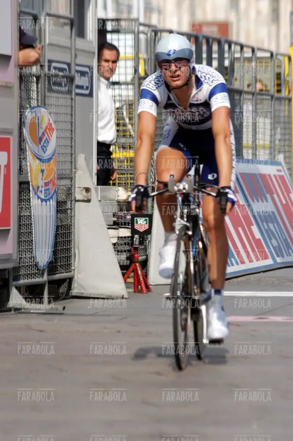 Dario Frigo, cronometro all'Idroscalo, Giro d'Italia, Milano, 2003