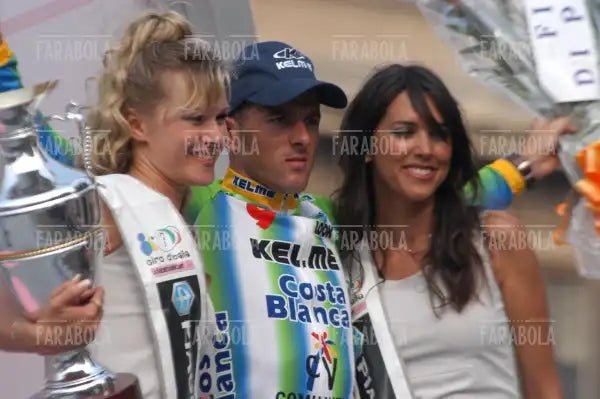 Franco Pellizotti, cronometro all'Idroscalo, Giro d'Italia, Milano, 2003