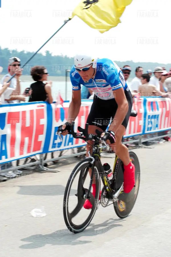 Magnus Bäckstedt, cronometro all'Idroscalo, Giro d'Italia, Milano, 2003
