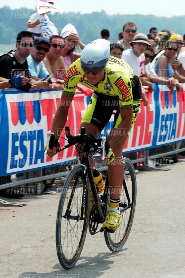 Mauro Gerosa, cronometro all'Idroscalo, Giro d'Italia, Milano, 2003