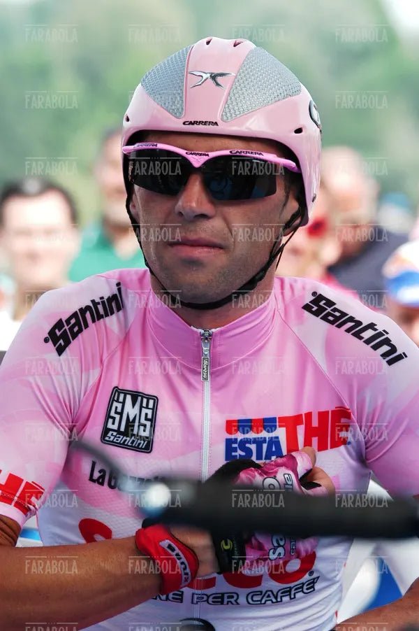 Gilberto Simoni vincitore del Giro d'Italia, cronometro all'Idroscalo, Milano, 2003