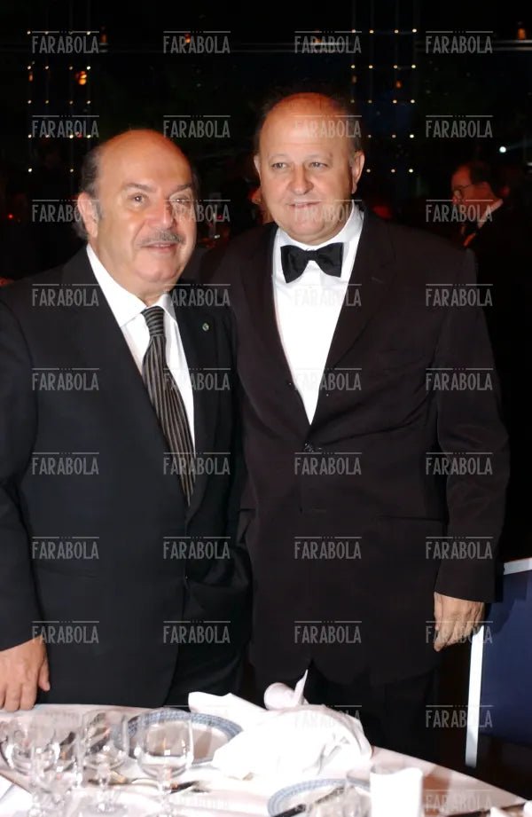 Lino Banfi e Massimo Boldi, Festival della Commedia, Montecarlo, 2003