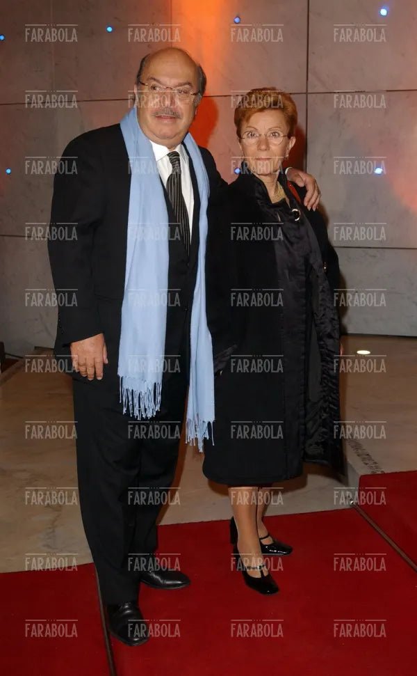 Lino Banfi con la moglie Lucia, Festival della Commedia, Montecarlo, 2003