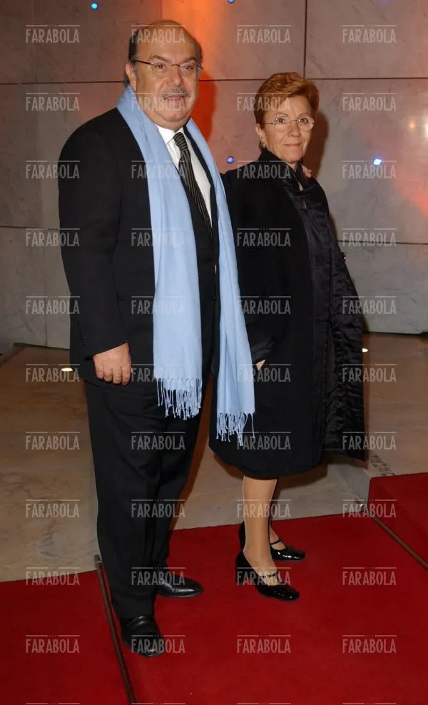 Lino Banfi con la moglie Lucia, Festival della Commedia, Montecarlo, 2003
