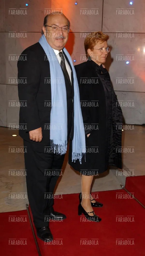 Lino Banfi con la moglie Lucia, Festival della Commedia, Montecarlo, 2003