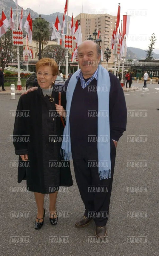 Lino Banfi con la moglie Lucia, Festival della Commedia, Montecarlo, 2003