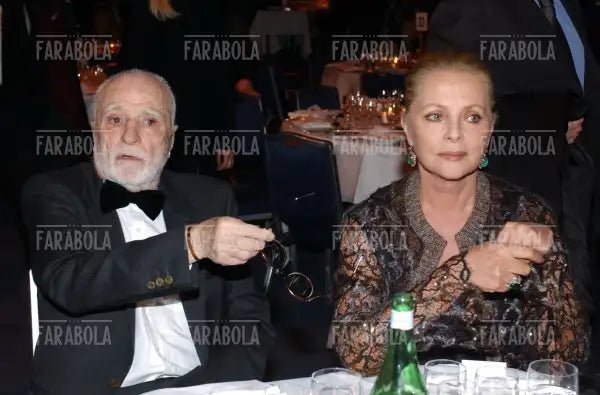 Virna Lisi e Mario Monicelli, Festival della Commedia, Montecarlo, 2003