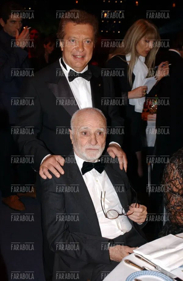 Mario Monicelli e Vittorio Cecchi Gori, Festival della Commedia, Montecarlo, 2003