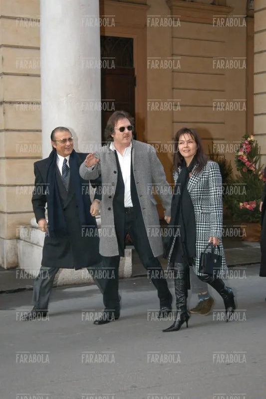 Tony Renis, Zucchero e Francesca Moser, matrimonio di Luciano Pavarotti e Nicoletta Mantovani, Modena, 2003