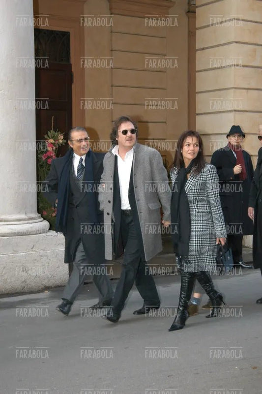 Tony Renis, Zucchero e Francesca Moser, matrimonio di Luciano Pavarotti e Nicoletta Mantovani, Modena, 2003