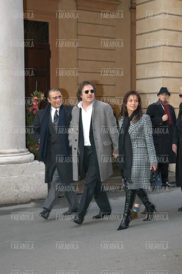 Tony Renis, Zucchero e Francesca Moser, matrimonio di Luciano Pavarotti e Nicoletta Mantovani, Modena, 2003