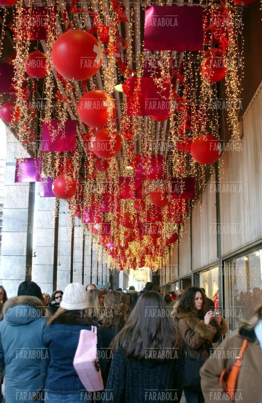 Addobbi di Natale, Milano, 2003