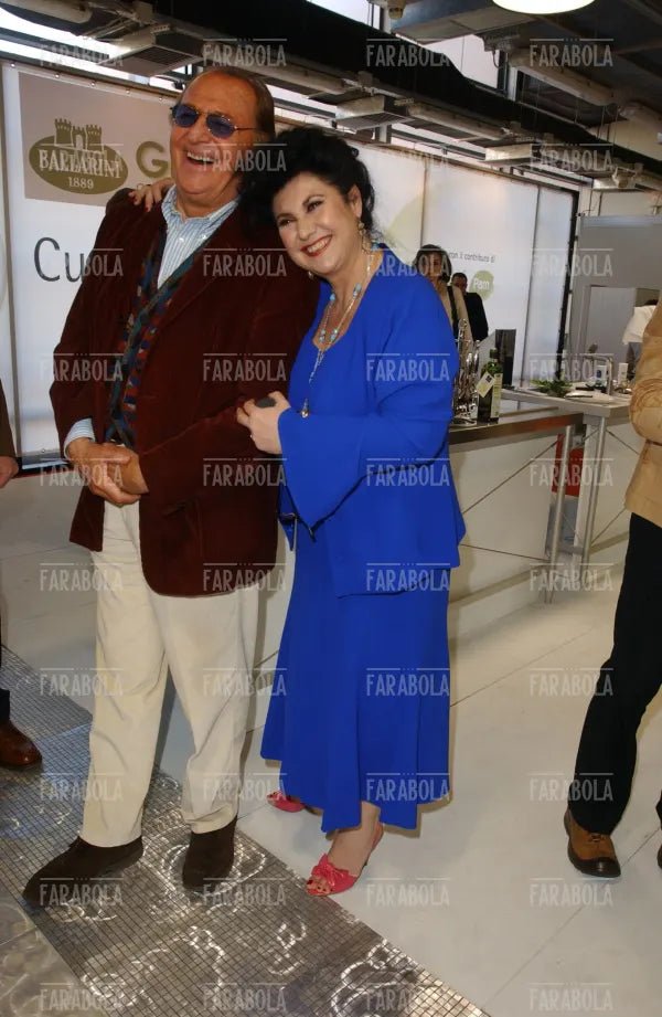 Renzo Arbore e Marisa Laurito, Cucina Live Show, Macef, Milano, 2004