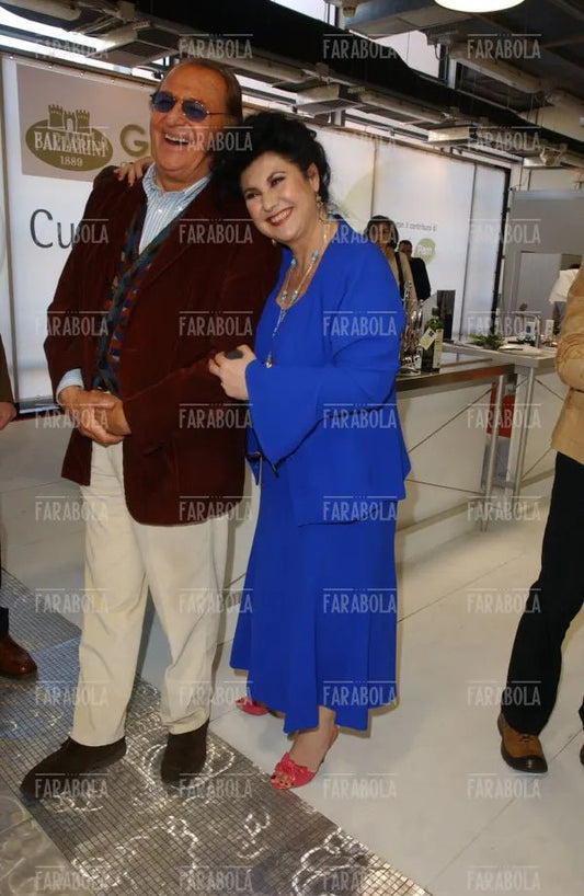 Renzo Arbore e Marisa Laurito, Cucina Live Show, Macef, Milano, 2004