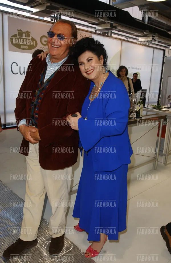 Renzo Arbore e Marisa Laurito, Cucina Live Show, Macef, Milano, 2004