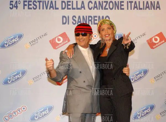 Tony Renis e Simona Ventura, Festival di Sanremo, 2004