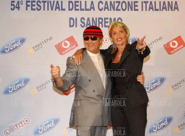 Tony Renis e Simona Ventura, Festival di Sanremo, 2004