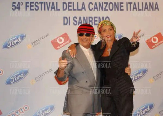 Tony Renis e Simona Ventura, Festival di Sanremo, 2004