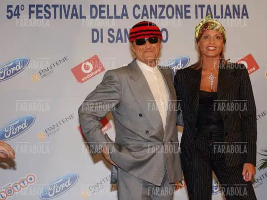 Tony Renis e Simona Ventura, Festival di Sanremo, 2004