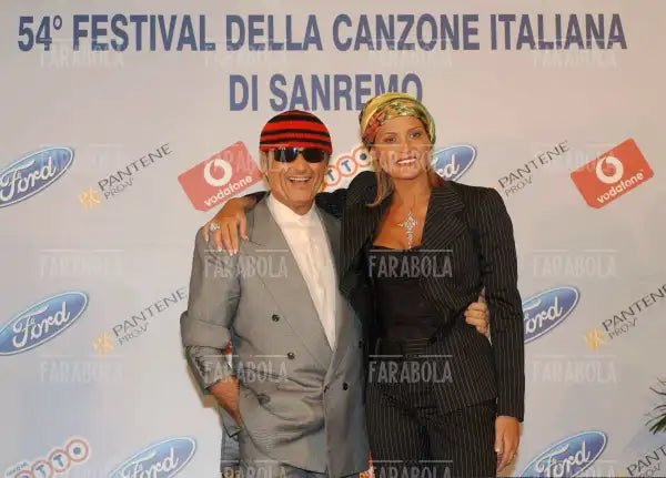 Tony Renis und Simona Ventura, Sanremo-Festival, 2004