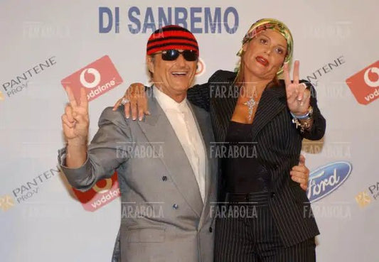 Tony Renis e Simona Ventura, Festival di Sanremo, 2004