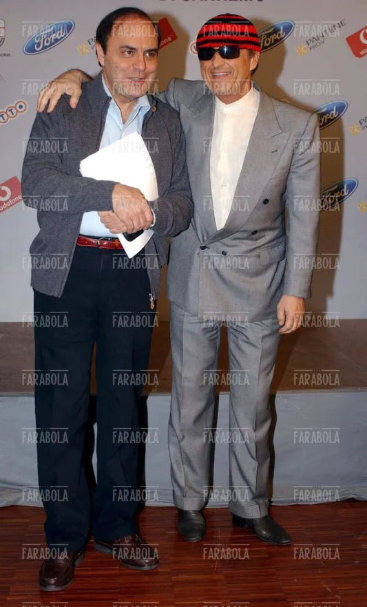 Tony Renis e Bruno Vespa, Festival di Sanremo, 2004