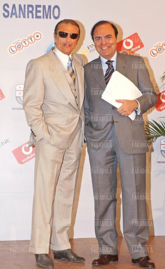 Tony Renis e Bruno Vespa, Festival di Sanremo, 2004