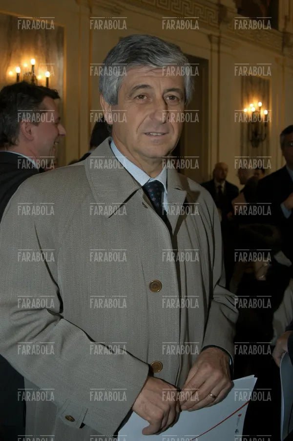 Gianni Rivera all'incontro con Walter Veltroni, Milano, 2004