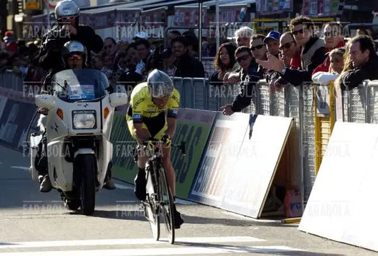 Stefano Garzelli, cronoprologo del Giro d'Italia, Genova, 2004