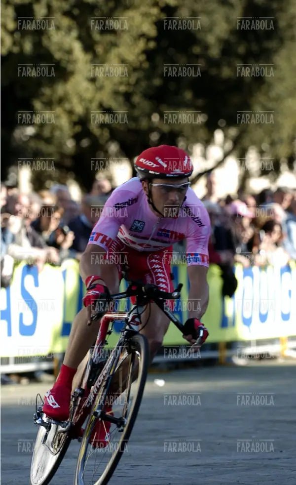 Gilberto Simoni, cronoprologo del Giro d'Italia, Genova, 2004
