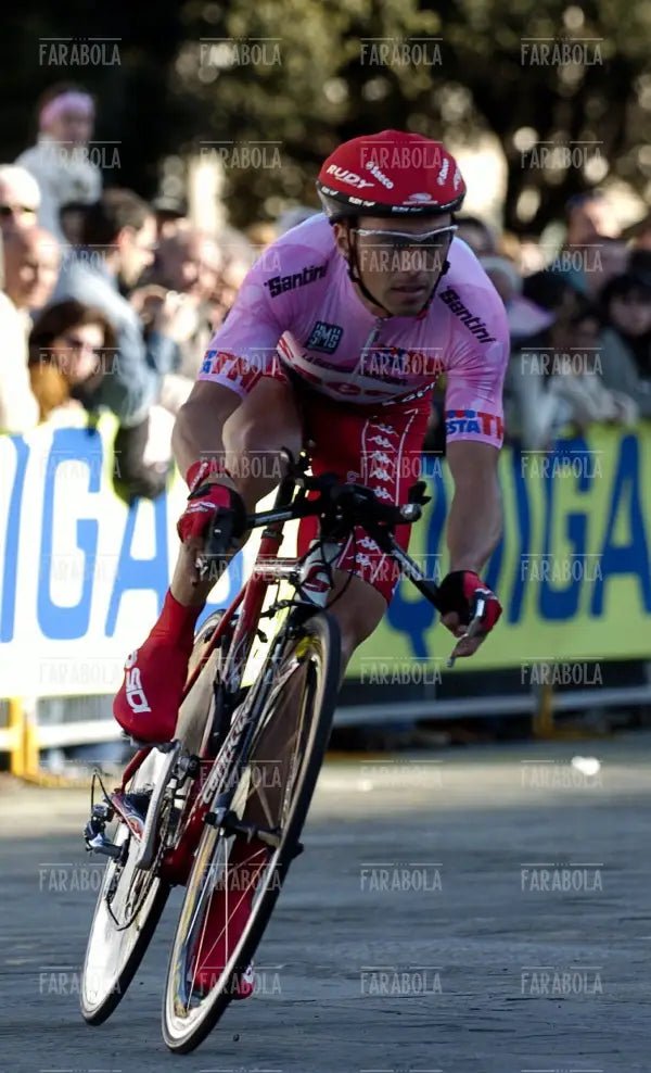 Gilberto Simoni, cronoprologo del Giro d'Italia, Genova, 2004
