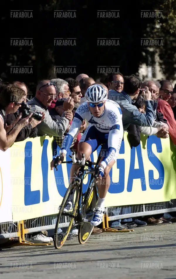 Alessandro Petacchi, cronoprologo del Giro d'Italia, Genova, 2004