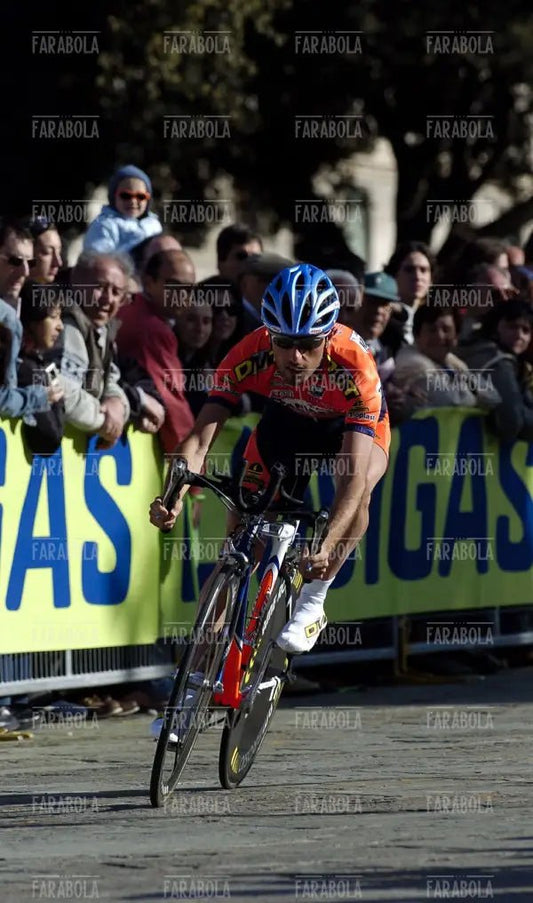 Giuliano Figueras, cronoprologo del Giro d'Italia, Genova, 2004